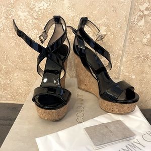 Jimmy Choo Portia 120 Patent Leather NIB